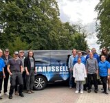 Die Band vor dem Hotel Ostseeländer