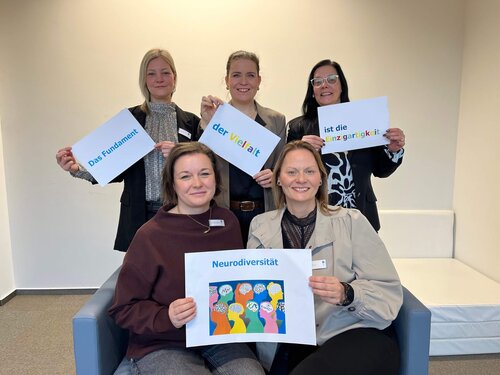 Team des zukünftigen Fachdienstes Neurodiversität